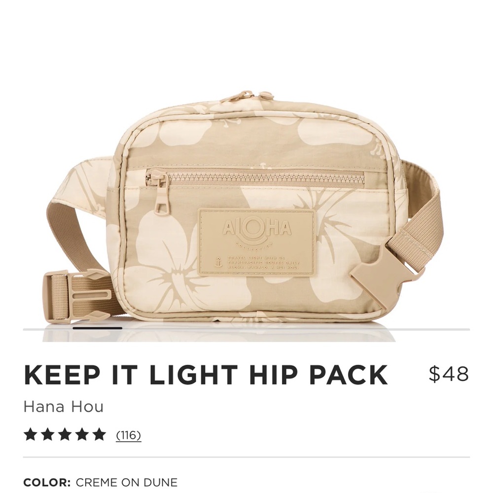ALOHA Collection NWT Hip Pack
